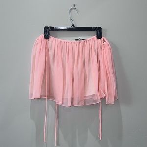 Elizabeth and James pink/peach blouse